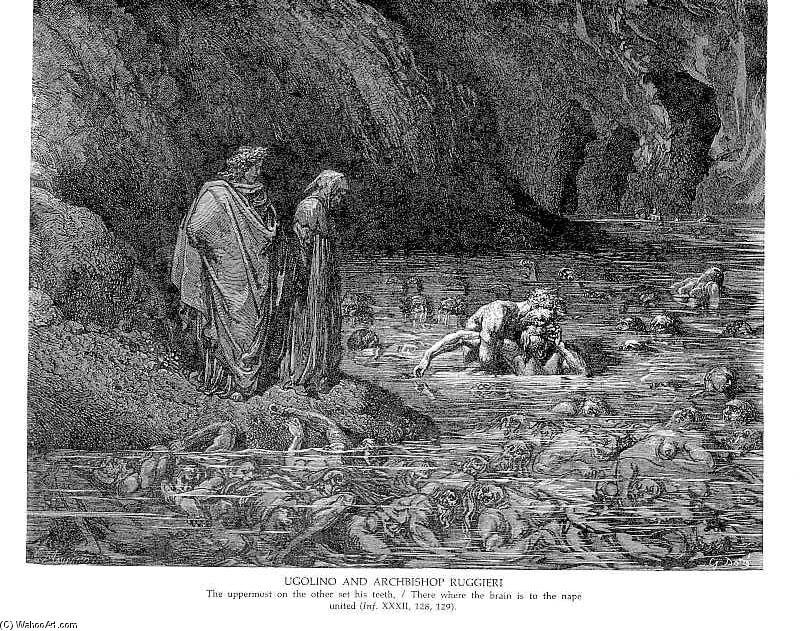 Ugolino And Archbishop Ruggieri — Paul Gustave Doré