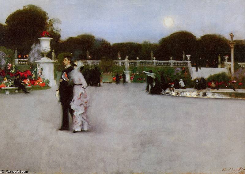 Luxembourg Garden Sun — John Singer Sargent