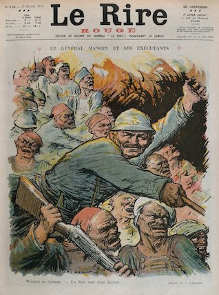 General Charles Mangin And His Underlings — Charles Lucien Léandre
