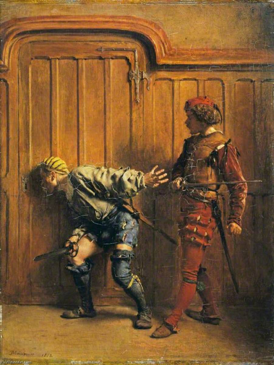 The Hired Assassins — Jean-louis Ernest Meissonier