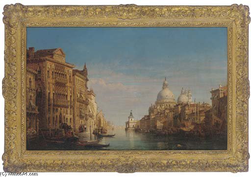 On The Grand Canal, Venice — William Wyld