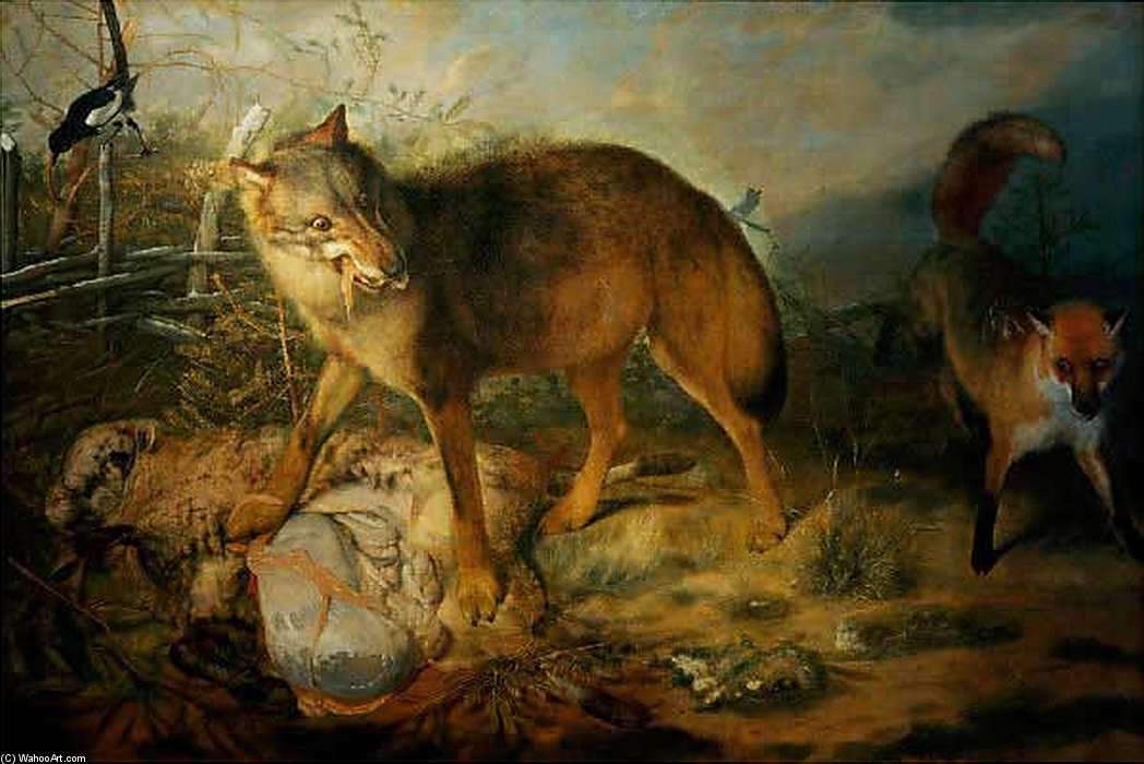 Wolf, Fuchs Und Schaf — Christoph Paudiss