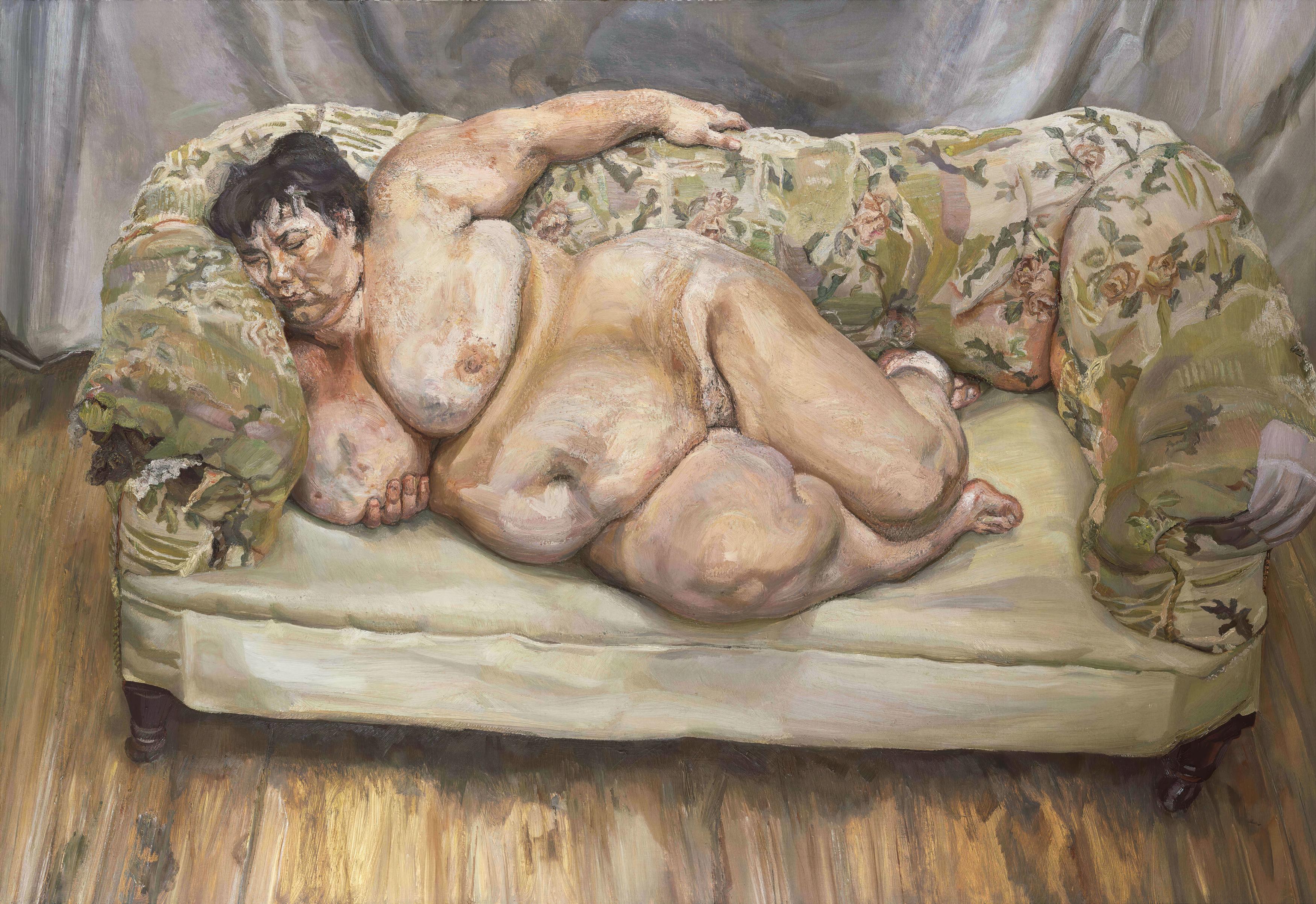 Benefits Supervisor Sleeping (also Known As Big Sue) — Lucian Freud