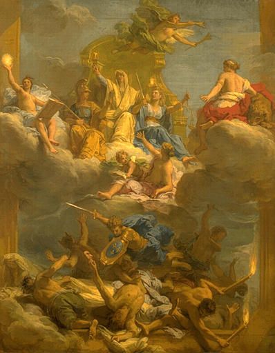 Le Triomphe De La Justice — Jean Baptiste Jouvenet