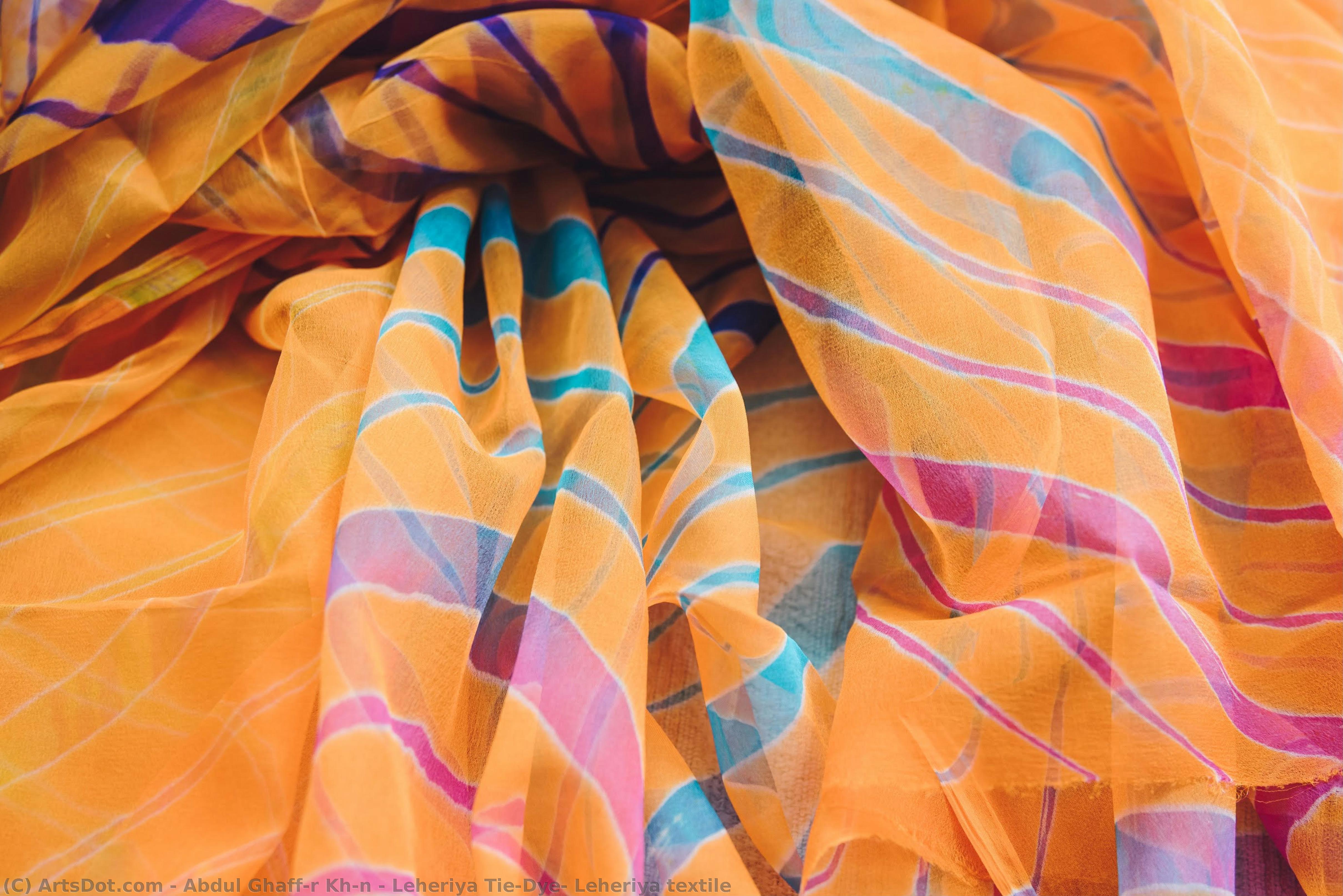 Leheriya Tie-dye: Leheriya Textile — Abdul Ghaffar Khan