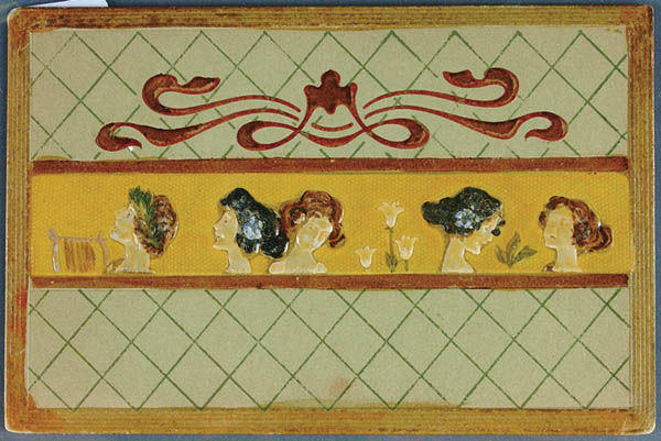 Small Greek Heads — Raphael Kirchner