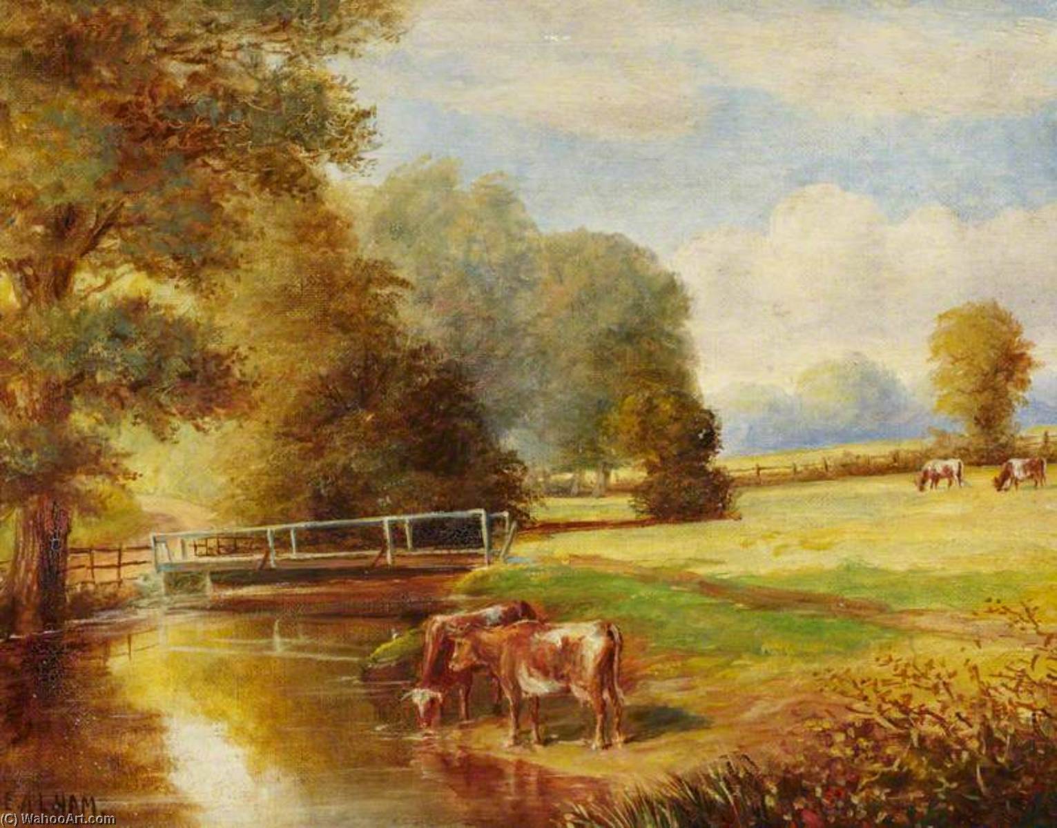 The Deep Splash, Cranford, 1900 — Ernest A. L. Ham
