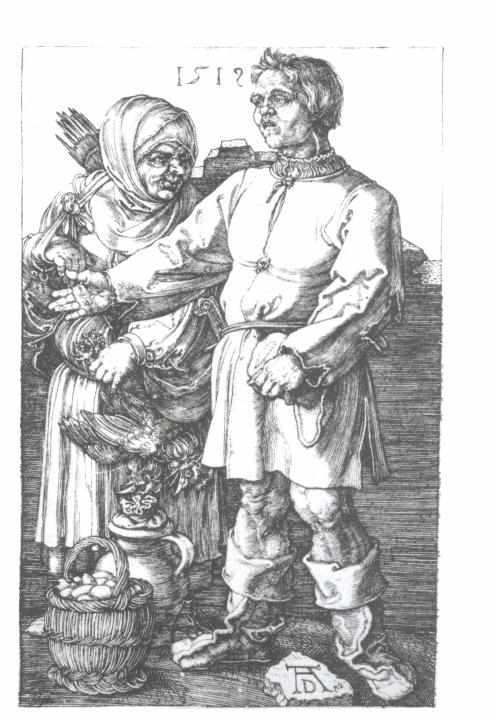 Peasans At The Market — Albrecht Dürer