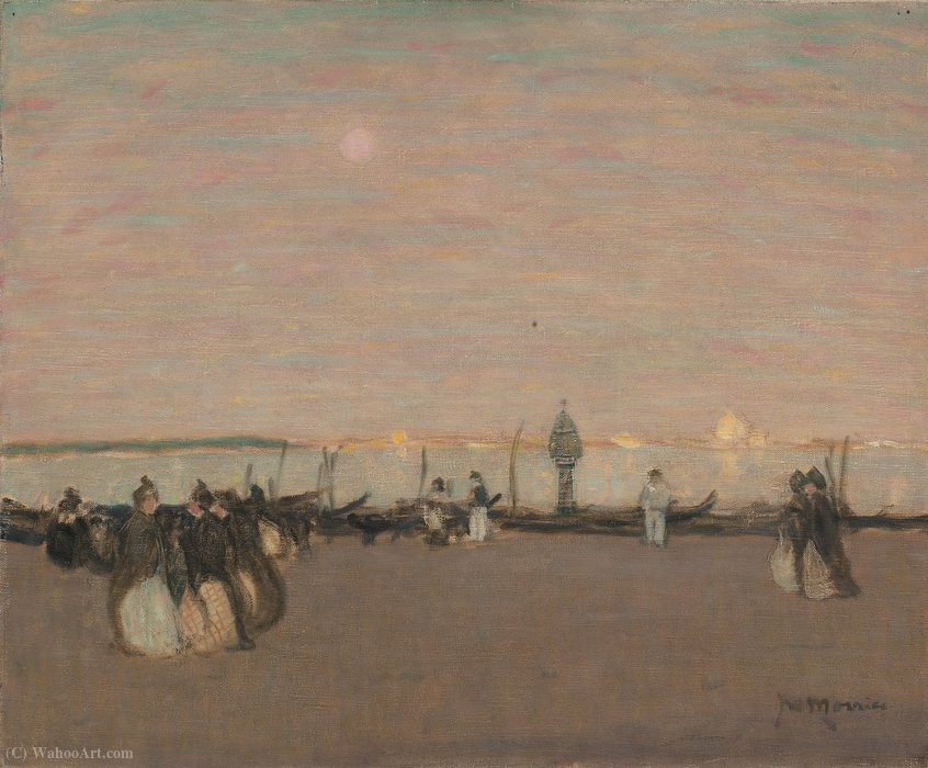 Evening Stroll, Venice — James Wilson Morrice