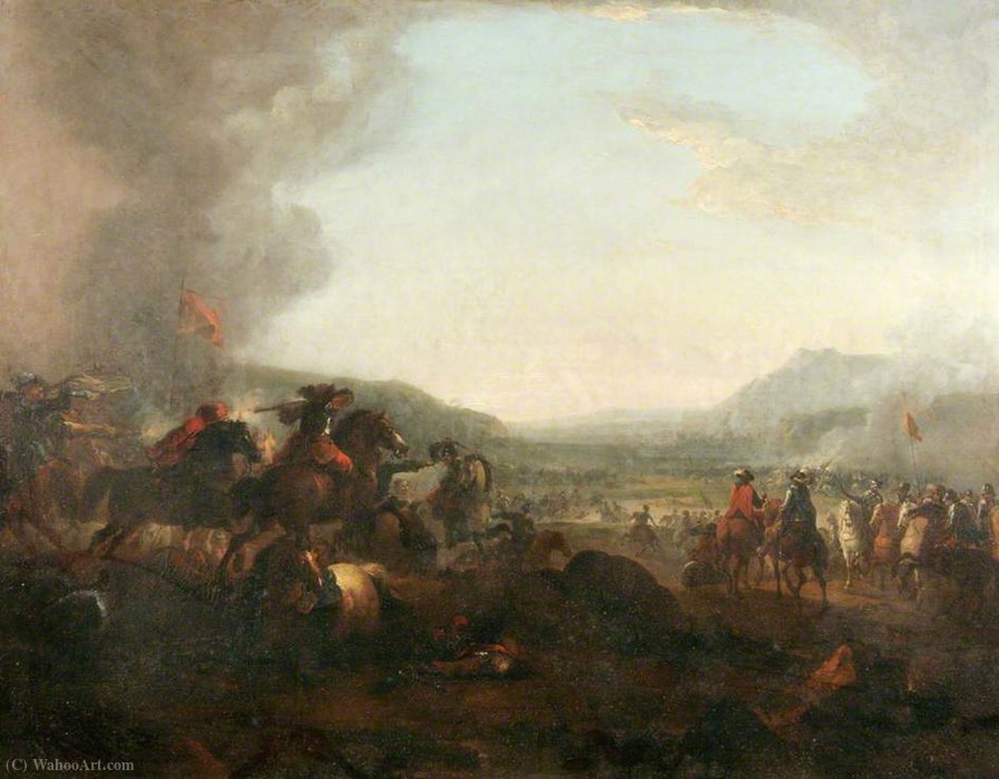 Battle Scene — Peter Tillemans