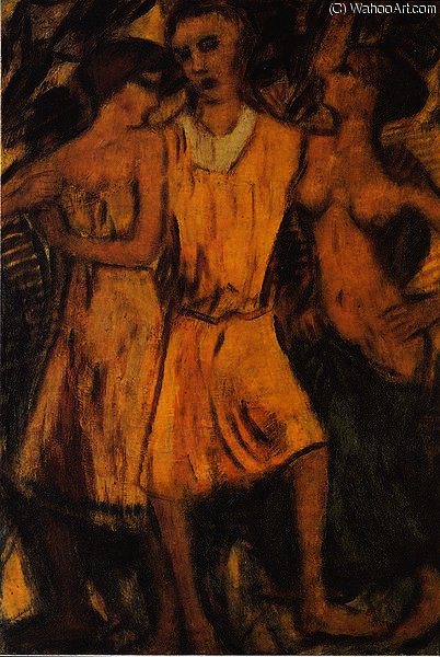 Der Verlorene Sohn Bei Den Dirnen — Christian Rohlfs