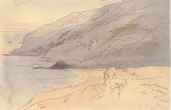 Between Karahalli And Laura, Turkey — Edward Lear