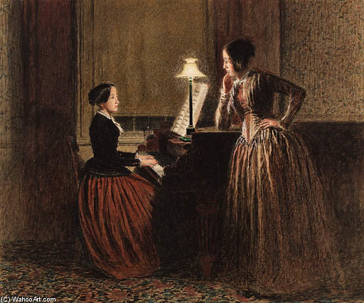 The Musical Conversation — William Henry Hunt