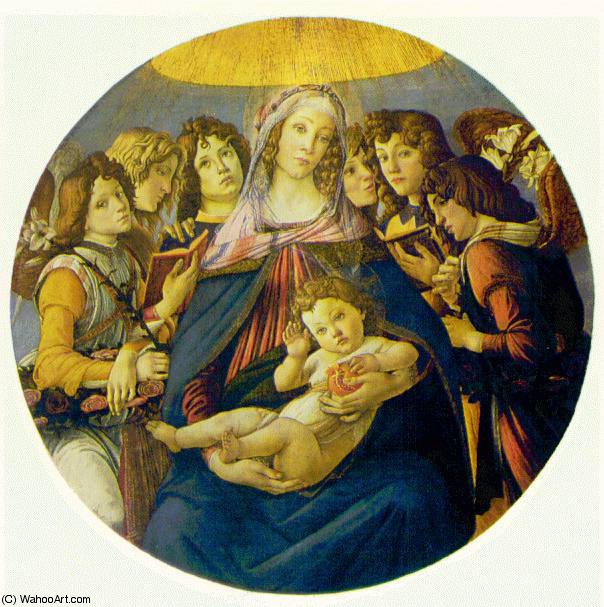 Madonna Of The Pomegranate — Sandro Botticelli