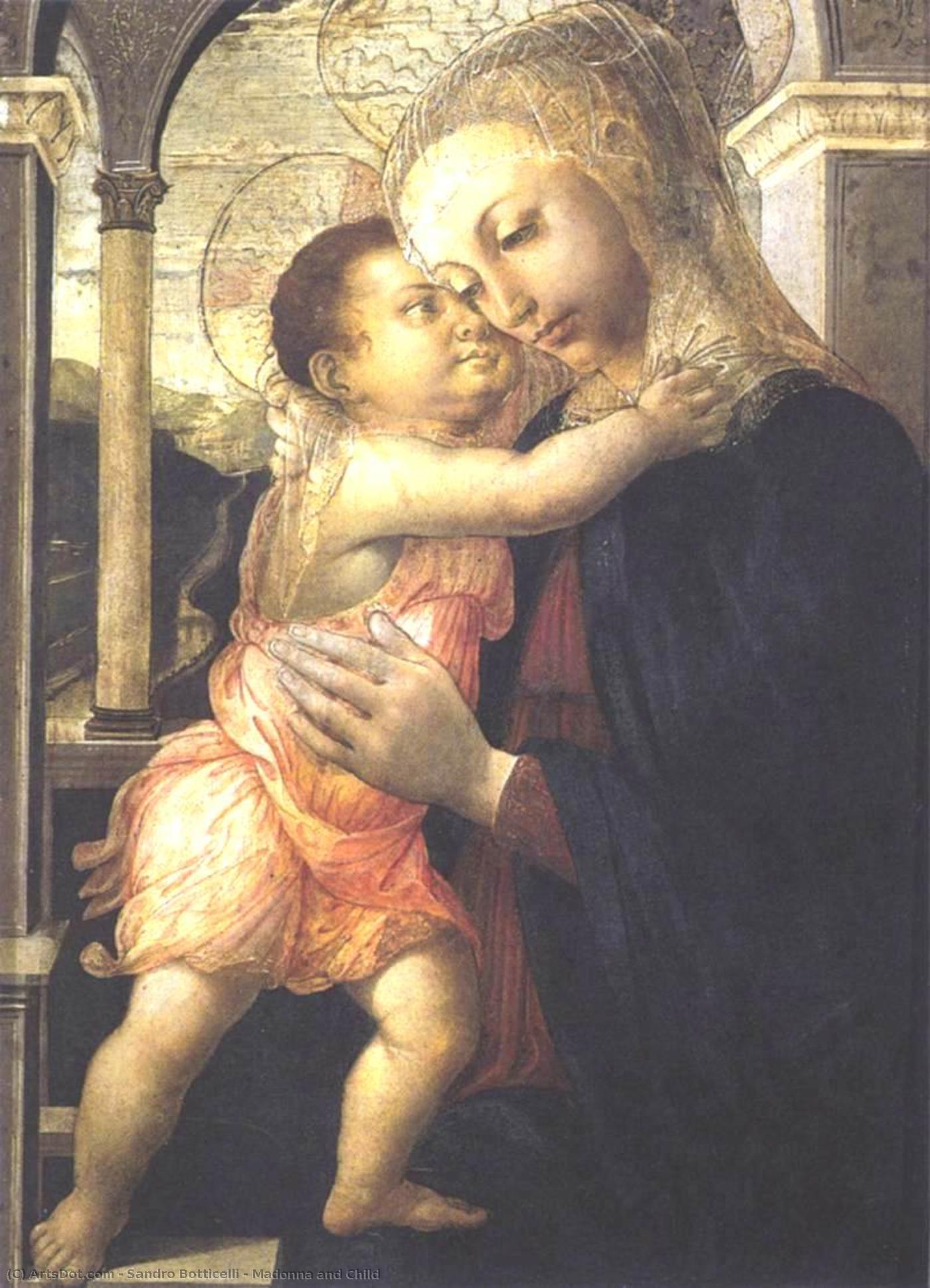 Madonna And Child — Sandro Botticelli