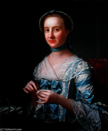 Portrait Of Miss Earle — Henry Robert Morland