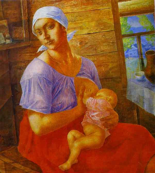 Mother 1 — Kuzma Petrov-vodkin