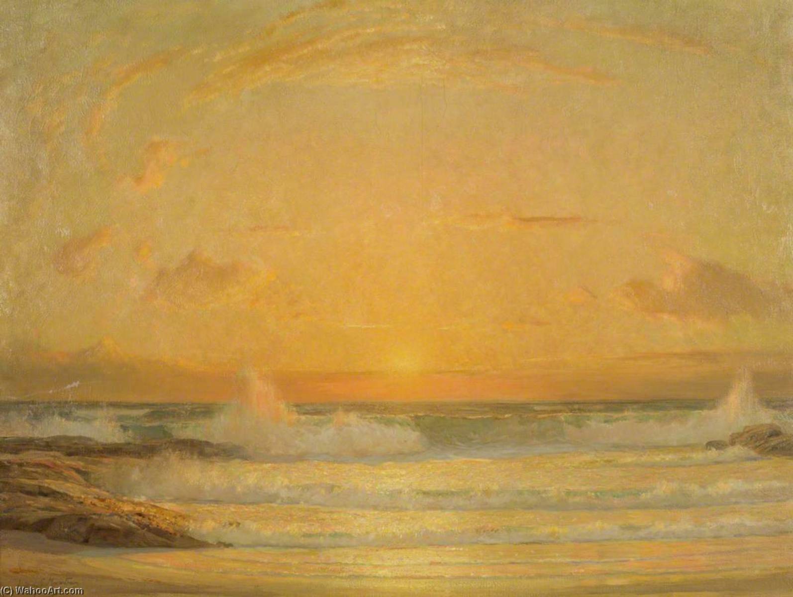 Sunset From Mount Lavinia, Ceylon — Lindsay Grandison Macarthur