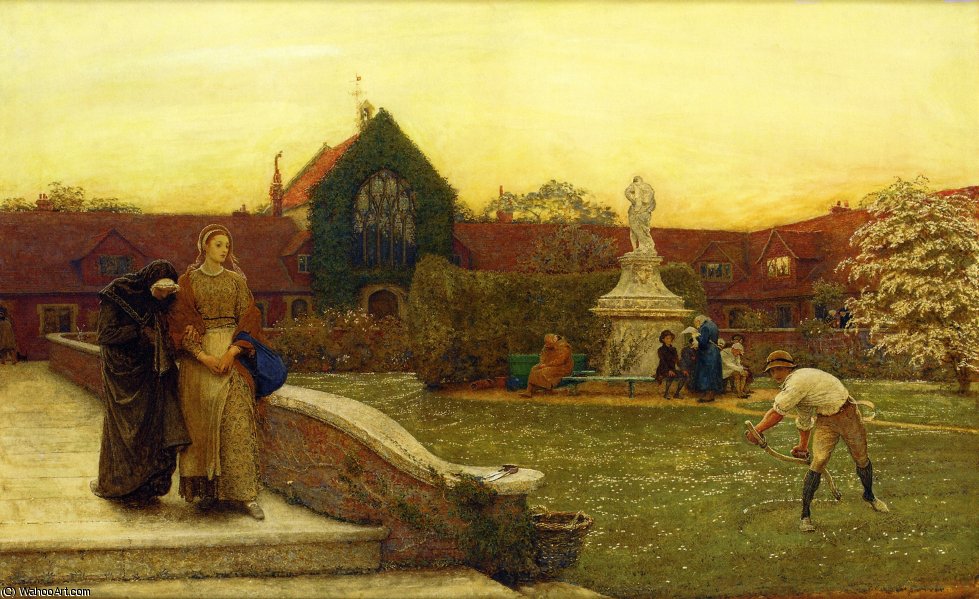 The Harbour Of Refuge — Frederick Walker