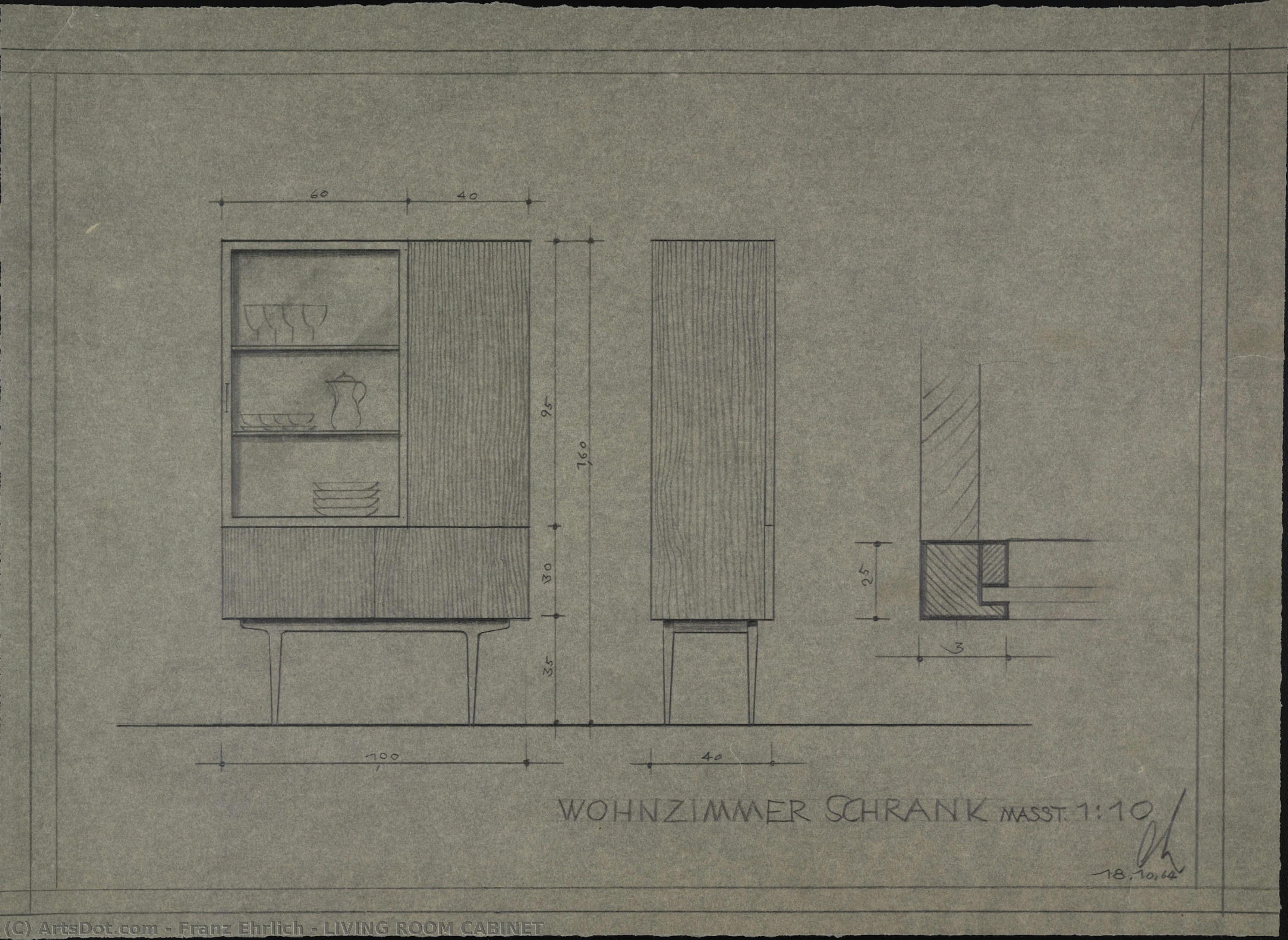 Living Room Cabinet — Franz Ehrlich