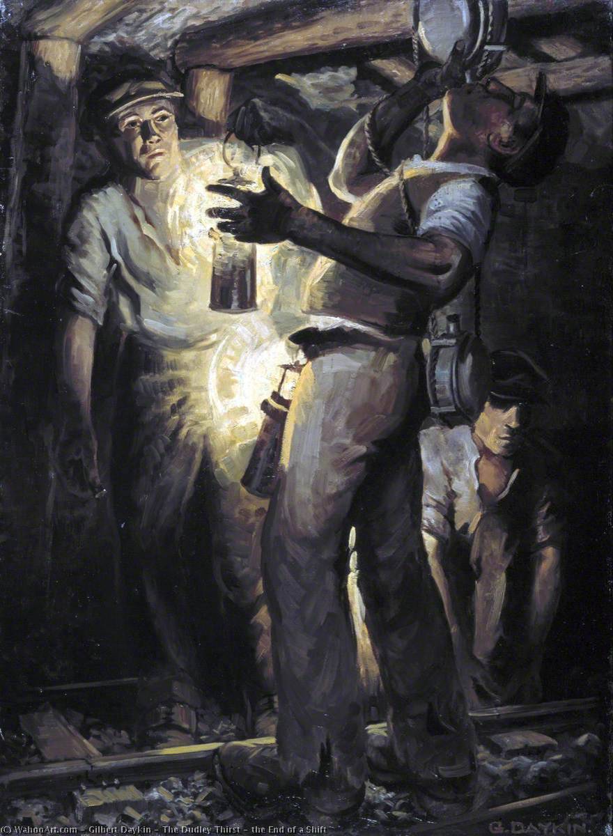 The Dudley Thirst – The End Of A Shift — Gilbert Daykin