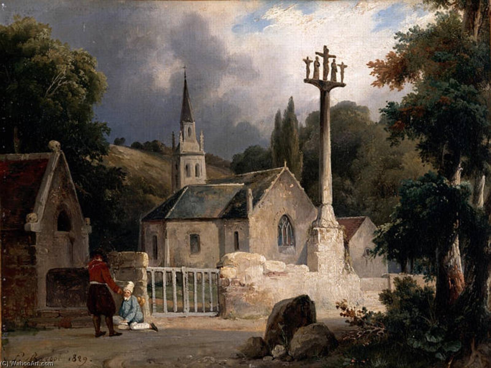 Le Calvaire Breton — Prosper Barbot