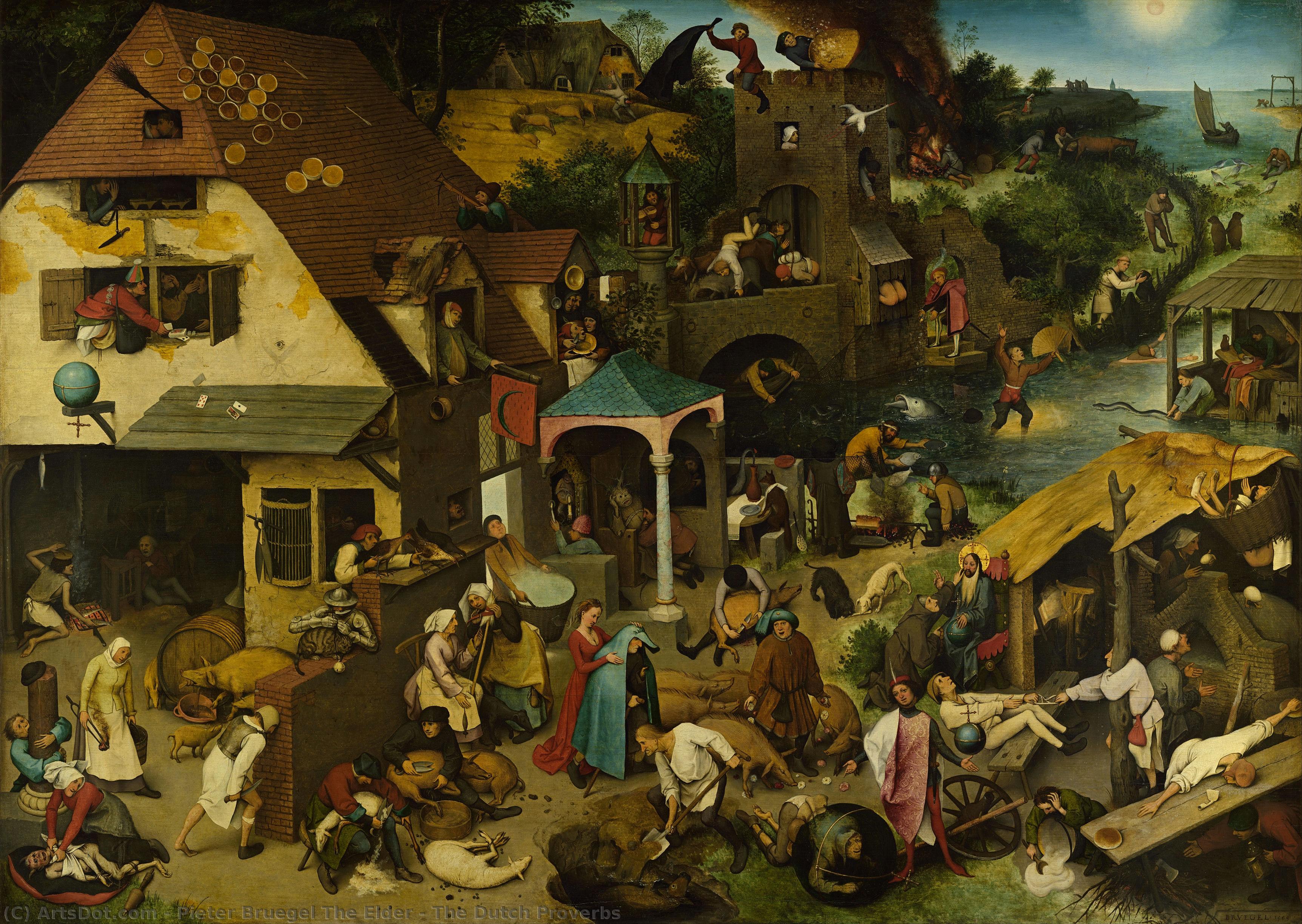 The Dutch Proverbs — Pieter Bruegel The Elder