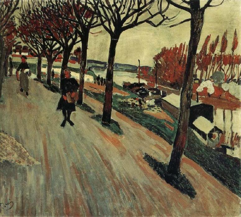 Banks Of Seine — André Derain