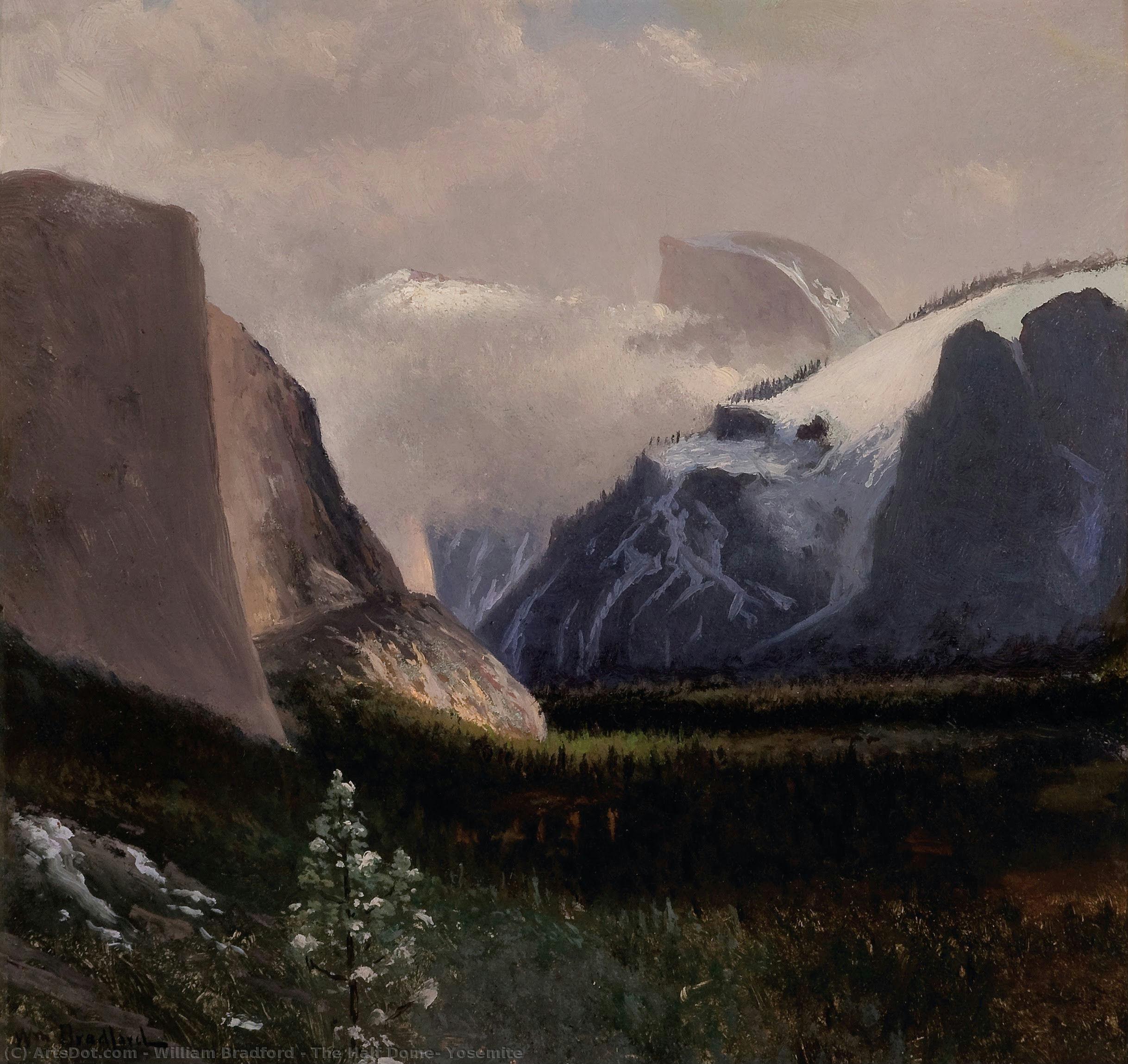 The Half Dome, Yosemite — William Bradford
