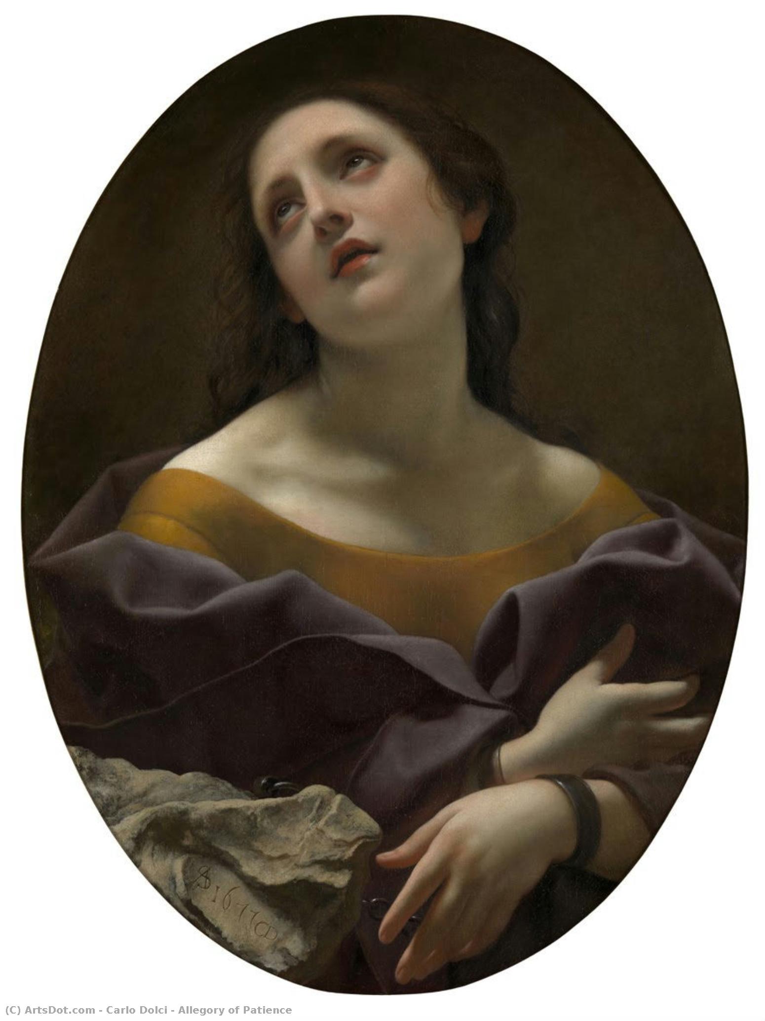 Allegory Of Patience — Carlo Dolci