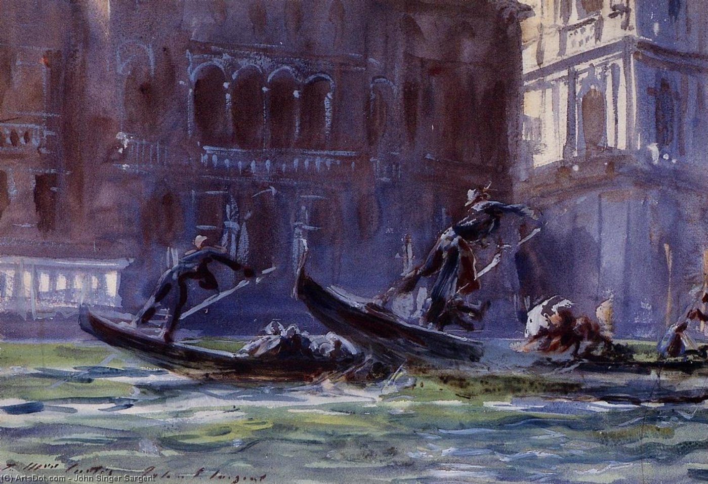 Festa Della Regatta — John Singer Sargent