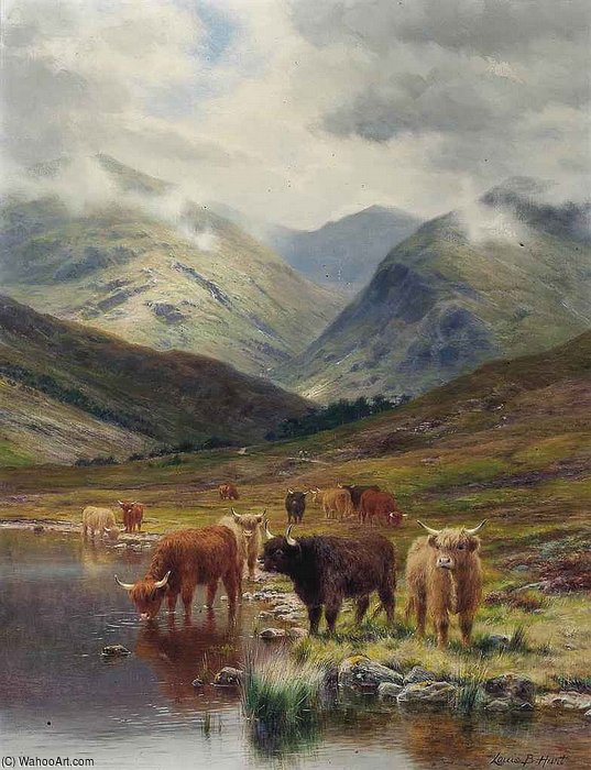 In Glen Nevis — Louis Bosworth Hurt