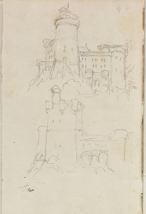 Study, Architectural View 4 — Thomas Cole