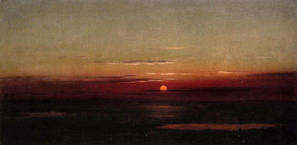 Sunset Of The Marshes — Martin Johnson Heade