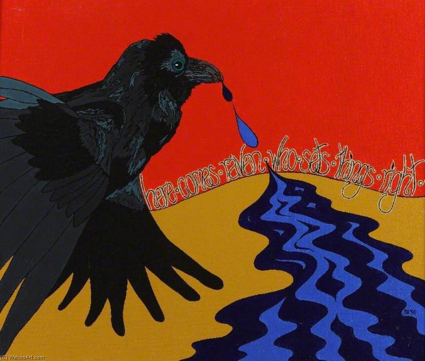 Here Comes Raven Who Sets Things Right — Dez Quarréll