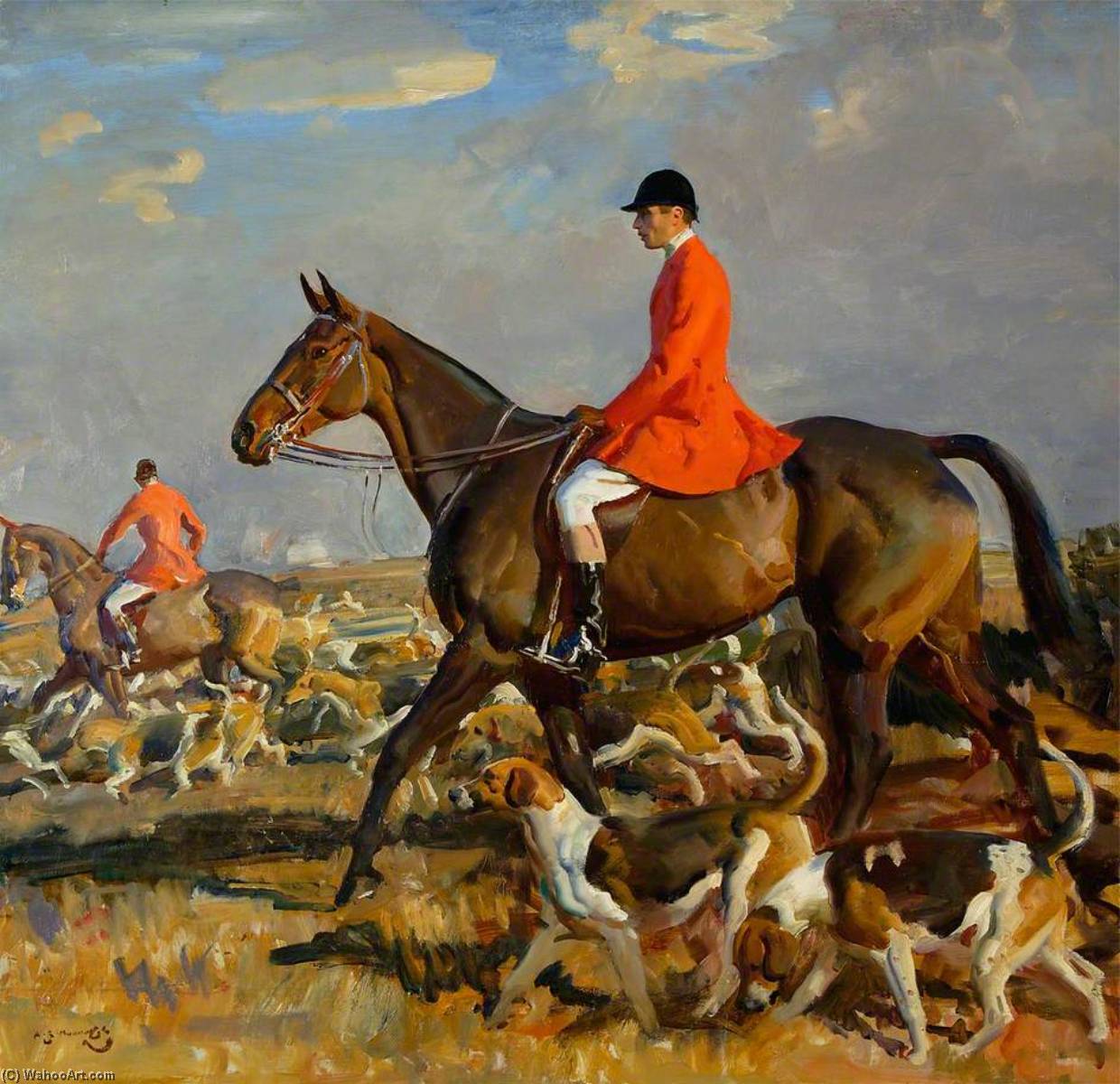 The 6th Earl Winterton, Mfh — Sir Alfred James Munnings