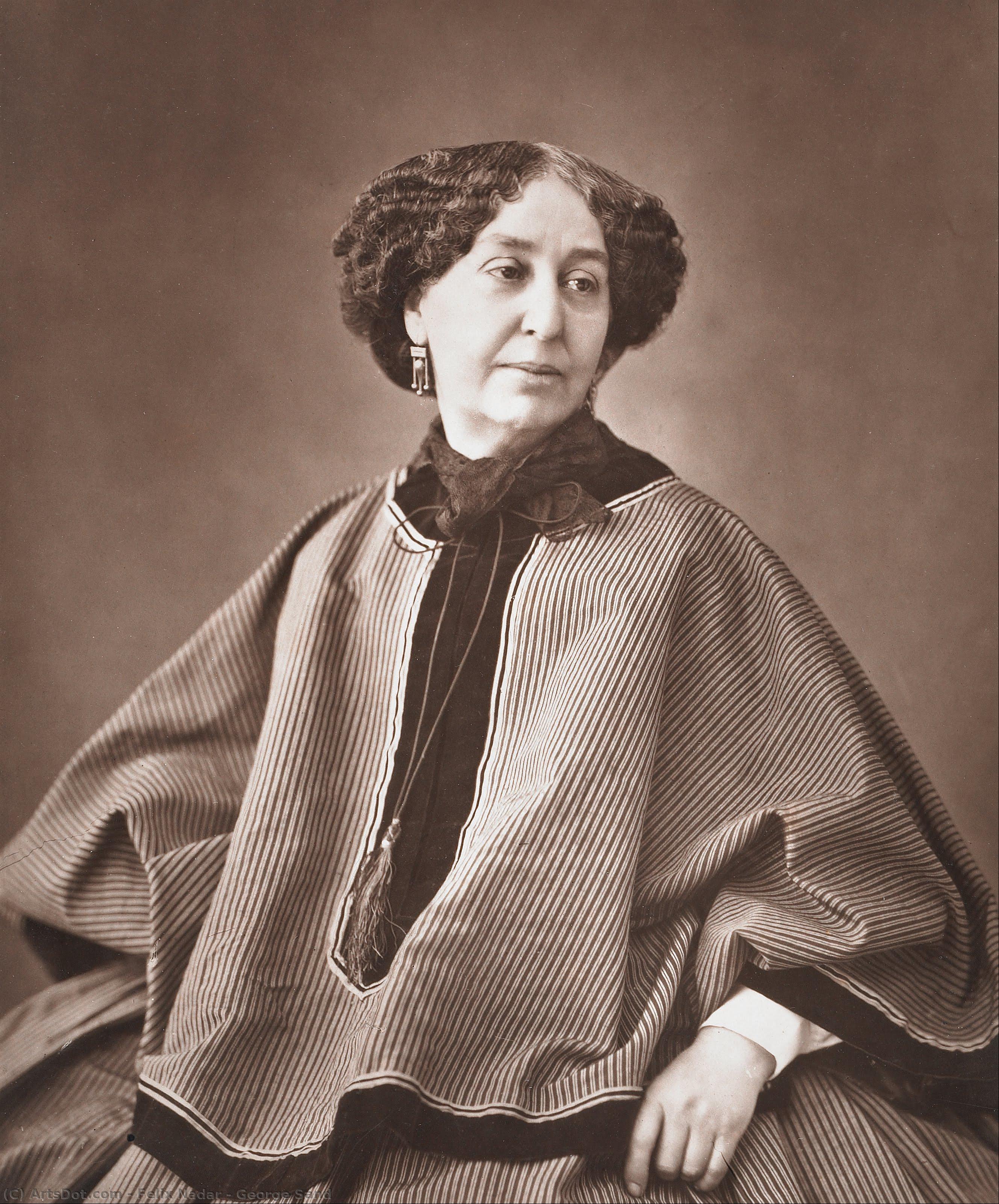 George Sand — Félix Nadar