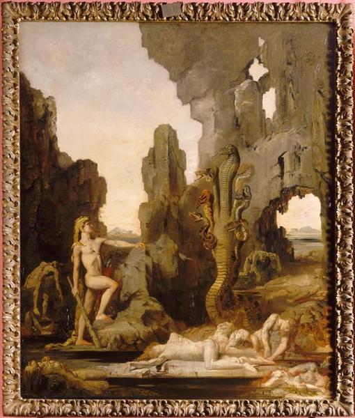 Hercule Et L'hydre De Lerne — Gustave Moreau