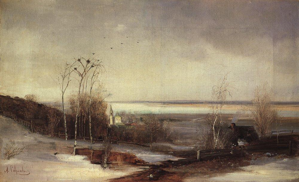 Early Spring. Dali — Aleksey Savrasov