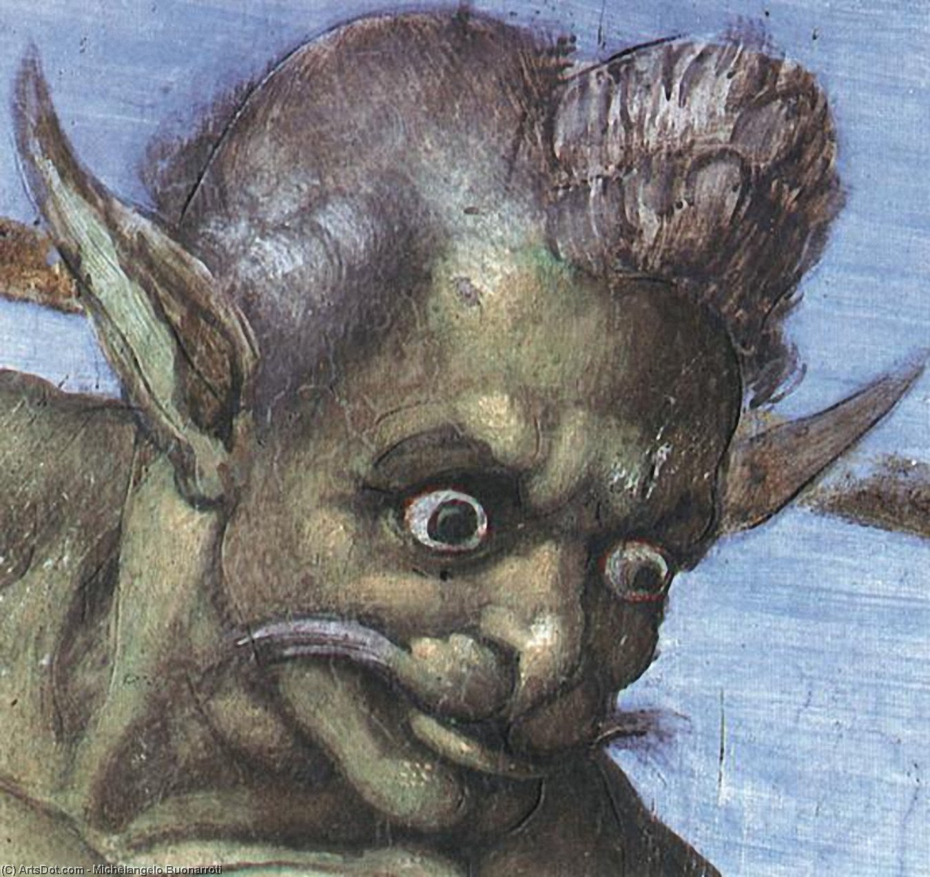 Last Judgment D9 — Michelangelo Buonarroti