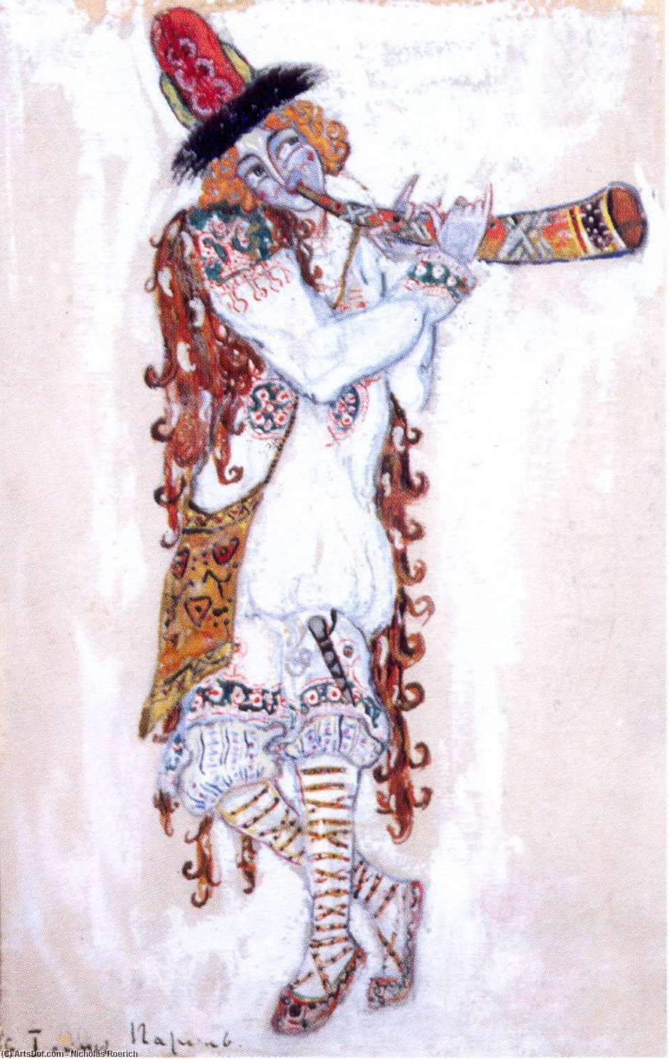 A Guy Who Plays The Horn — Nicholas Roerich