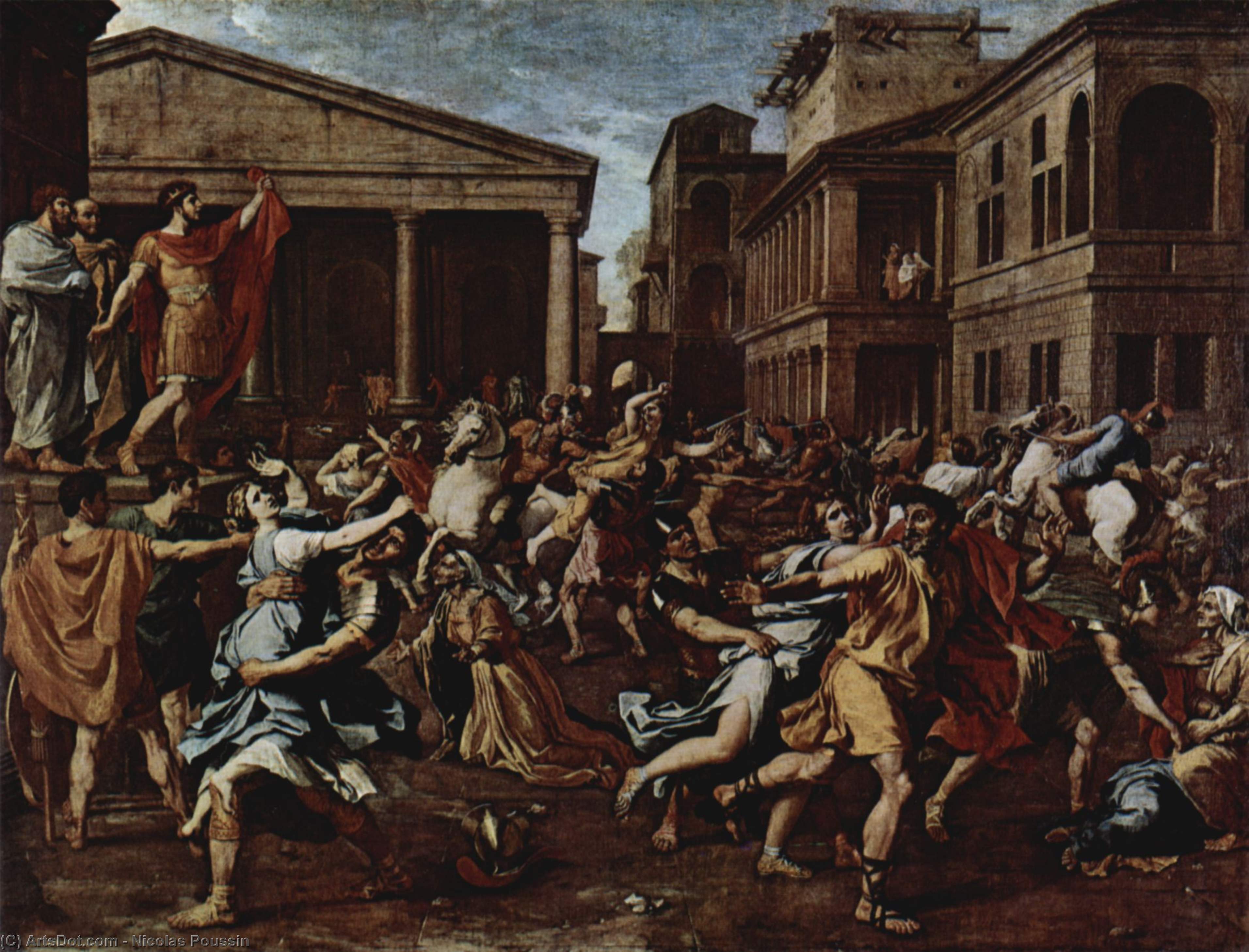 Rape Of The Sabine Women — Nicolas Poussin