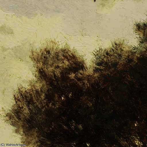 Landschap Met Twee Bomen — Paul Joseph Constantine Gabriel