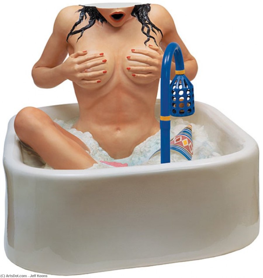 Woman In Tub — Jeff Koons