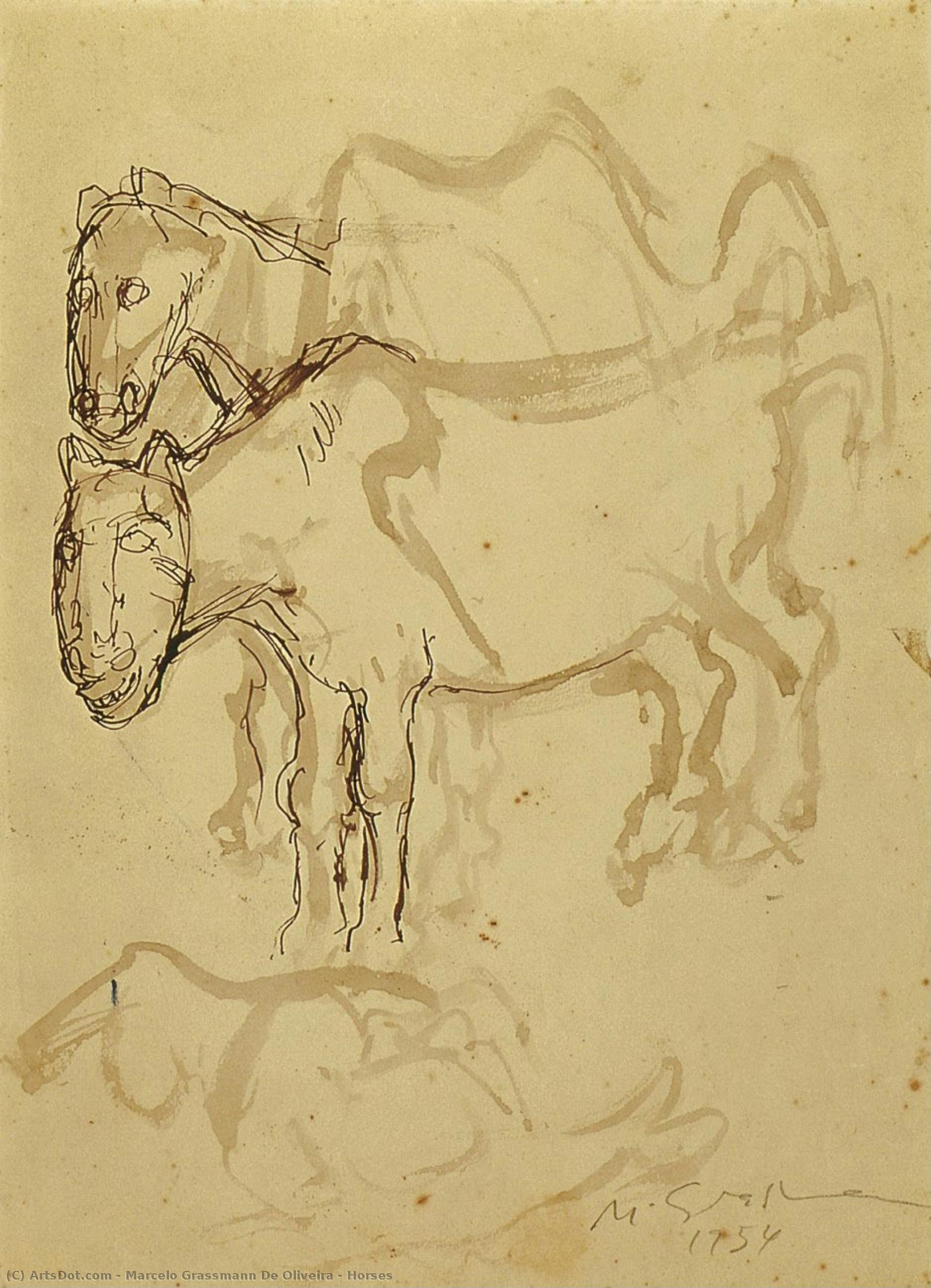 Horses — Marcelo Grassmann De Oliveira