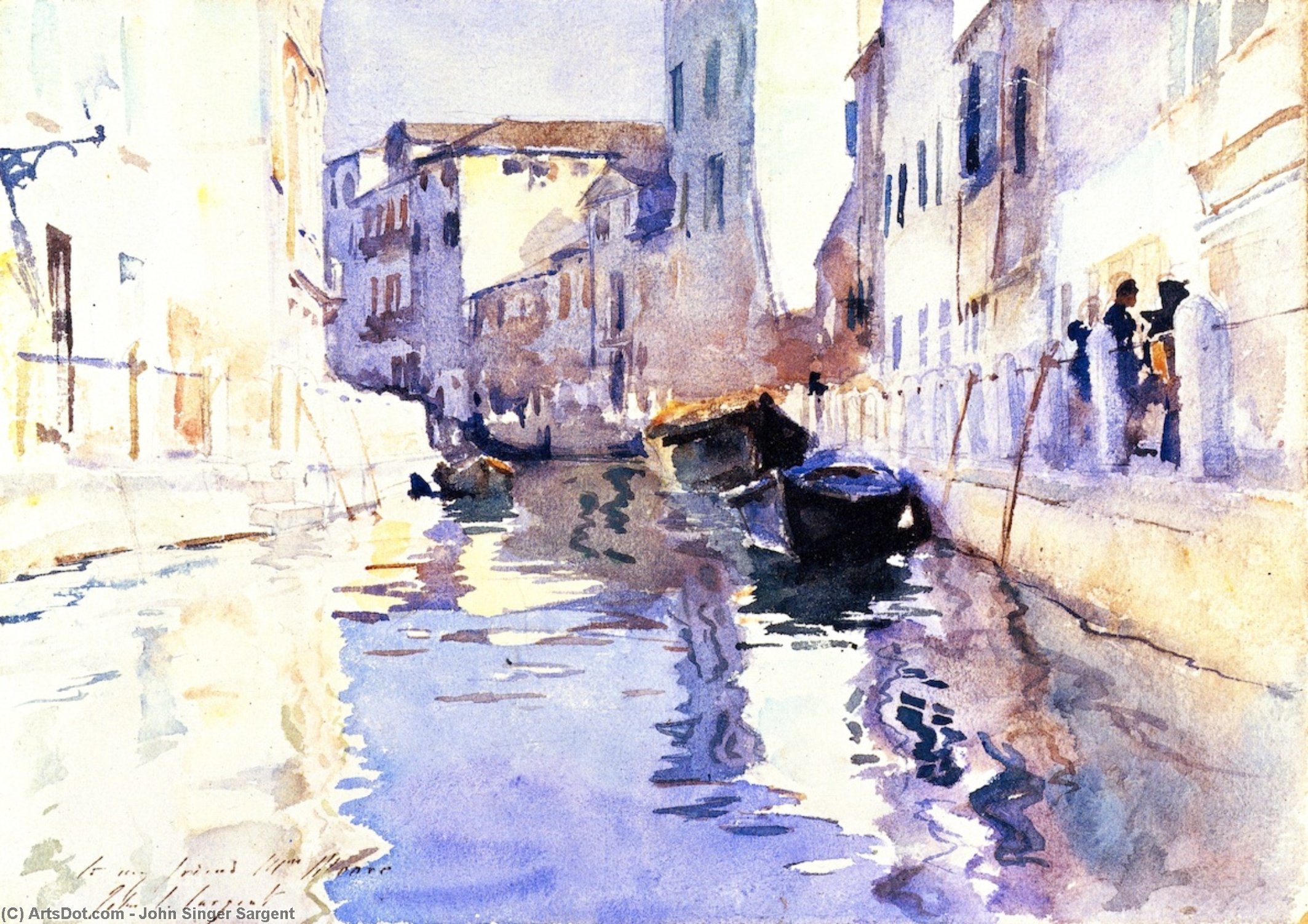 Rio Eremite — John Singer Sargent