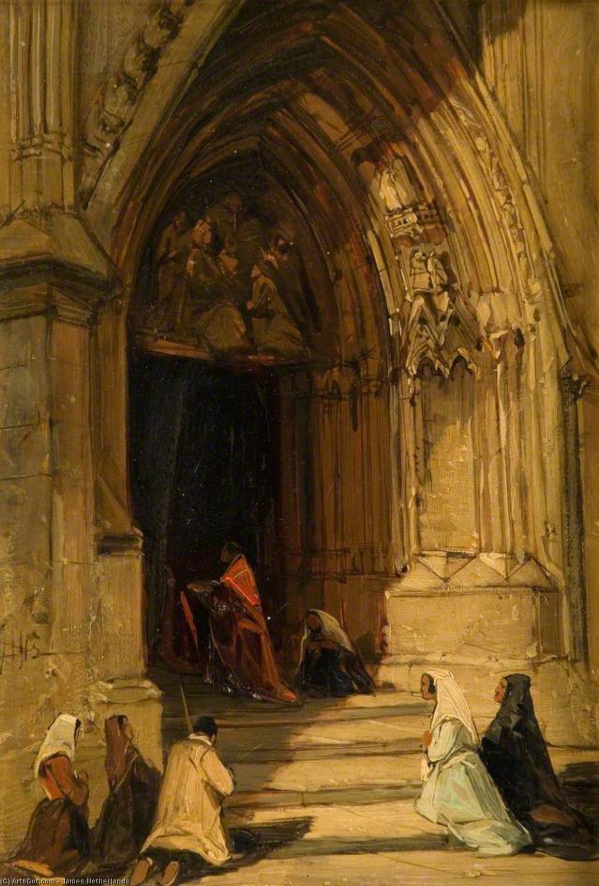 North Door, Notre Dame, Paris — James Netherlands
