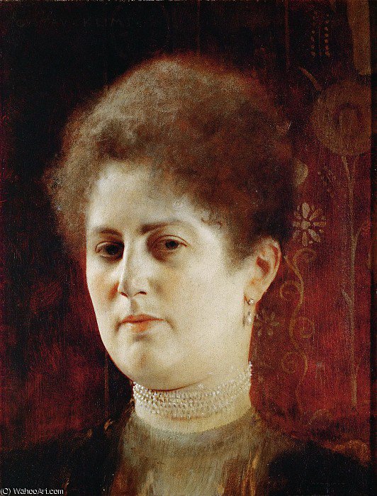 Portrait Of A Lady — Gustav Klimt