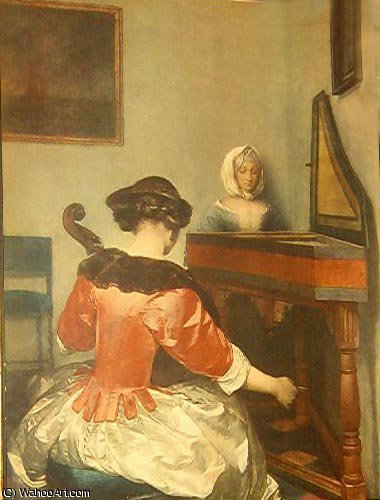 Ladies Playing — Frederick Goodall