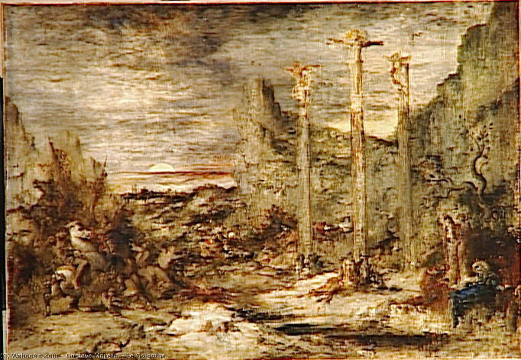 Le Golgotha — Gustave Moreau